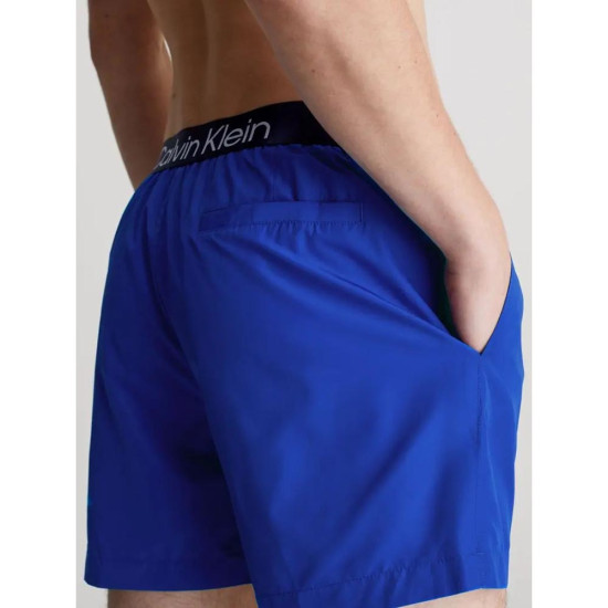 Calvin Klein Ανδρικό μαγιό Medium Drawstring Swim Shorts - Ck Steel